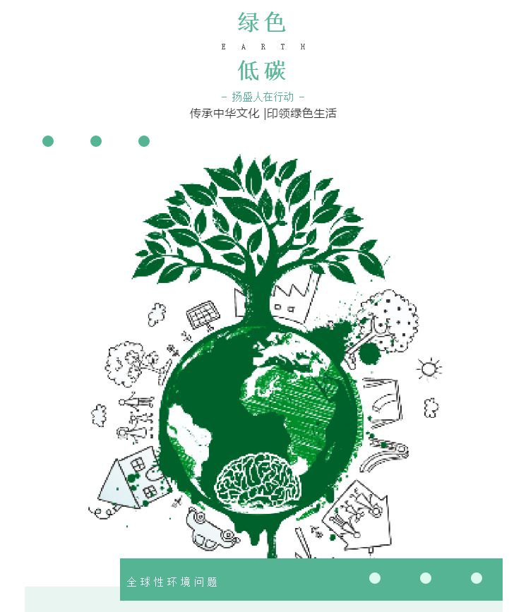 “綠色、低碳”——揚盛人在行動